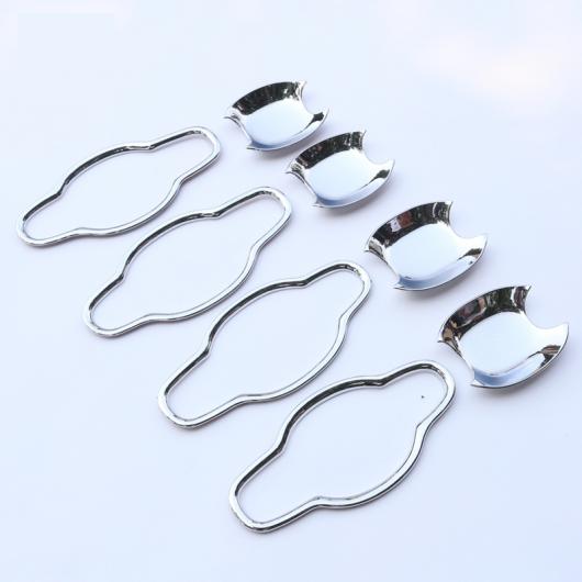 適用: トヨタ アルファード 2015-2018 インナー ドア ハンドル カバー ボウル フレーム トリム ステッカー アクセサリー ブレイド AL-EE-6944 ALの通販は