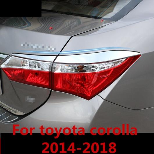 当てはめる: トヨタ カローラ 2014-2018 前照灯 まゆ根 アイリッド 付属品 テールランプ 上端照明ランプ かざり付ける AL-EE-6981 AL