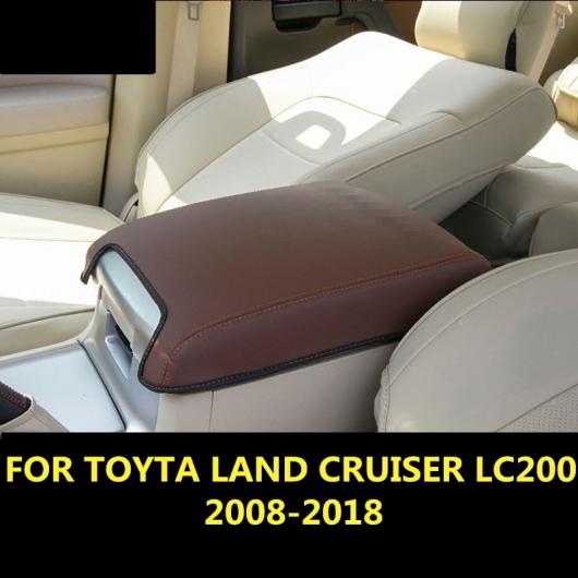適用: トヨタ ランドクルーザー LC200 2008-2018 セントラル コンテナ アームレスト ボックス PU レザー オート ホルダー ベージュ スタイル 2〜ブラウン スタイル 2 AL-EE-6994 AL