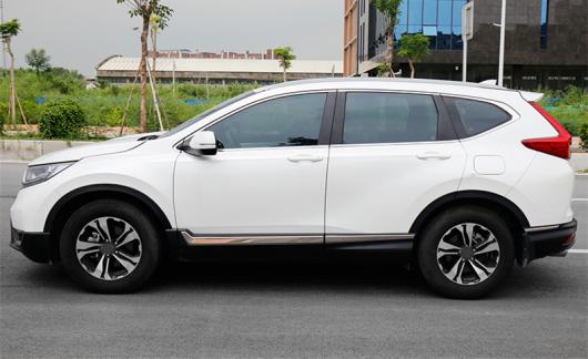 適用: ホンダ CRV C-RV 2017 2018 クローム ABS ドア サイド ライン ガーニッシュ ボディ カバー プロテクター トリム 装飾 ブラック スタイル 1〜シルバー スタイル 1 AL-EE-7124 AL_2