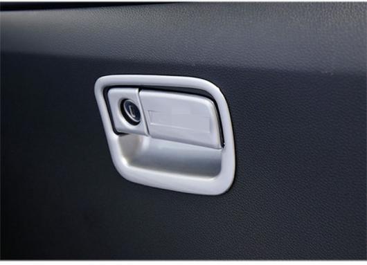 適用: ホンダ CRV C-RV 2017 2018 助手席 ストレージ ボックス ハンドル ボウル カバー プロテクター トリム ステッカー クローム AL-EE-7153 AL_1