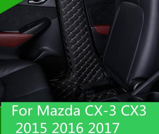 適用: マツダ CX-3 CX3 2015 2016 2017 装飾 アクセサリー レザー 内側 B ピラー 保護 滑り止め マット  AL-EE-7252 AL｜au PAY マーケット