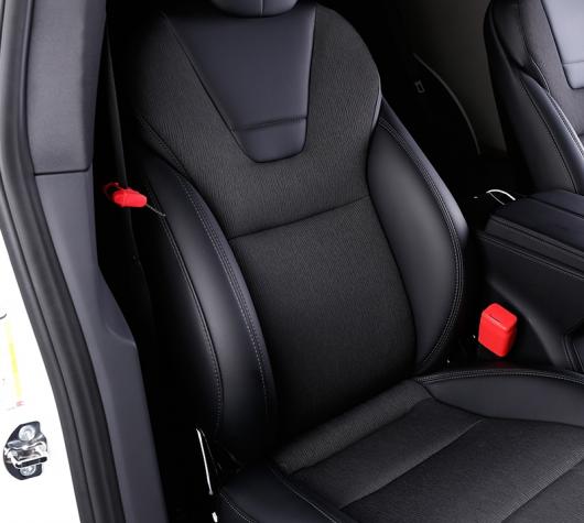 適用: テスラ モデル X 2014-2018 1ピース シート ベルト バックル プラグ 保護 カバー ケース 傷つき防止 ダスト 防止 ブラック〜レッド AL-EE-7441 AL_3
