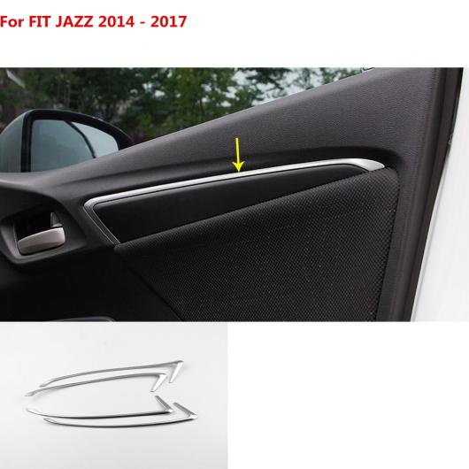 適用: ホンダ フィット ジャズ 2014 2015 2016 2017 スティック トリム ドア フレーム パネル アームレスト リフト ハンドル ボウル 4ピース AL-EE-7508 AL