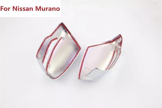 適用: 日産 ムラーノ 2015 2016 2ピース クローム エクステリア サイド ミラー 保護 バックミラー カバー トリム AL-EE-7594 AL_3