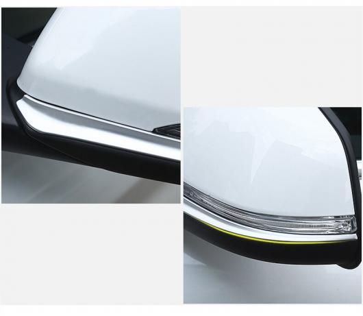 ABS クローム サイド ドア バックミラー ミラー カバー ストリップ トリム アクセサリー エクステリア 装飾 適用: BMW X1 F48 2016-2018 2ピース AL-EE-7670 AL_3