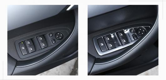 ウインドウ ガラス スイッチ ボタン 装飾 ステッカー スパンコール インテリア アクセサリー 適用: BMW X1 F48 2016-2018 4ピース AL-EE-7731 AL_2