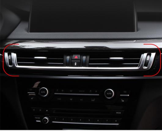センター コンソール A/C 吹き出し口 エアコン吹き出し口 パネル フレーム カバー トリム 装飾 適用: BMW X5 E70 X6 E71 ブライト ライト・マット AL-EE-7824 AL