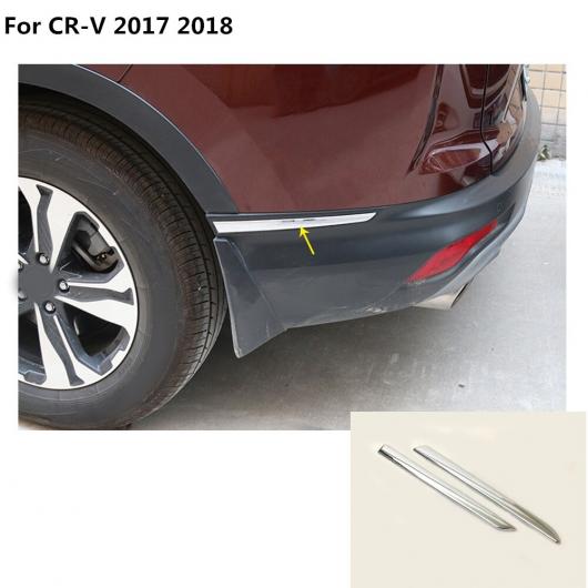 トップ サイド バンパー コーナー 保護 トリム フレーム ステンレス スチール 傷つき防止 カバー パネル 適用: ホンダ CRV CR-V 2017-18 AL-EE-7848 AL