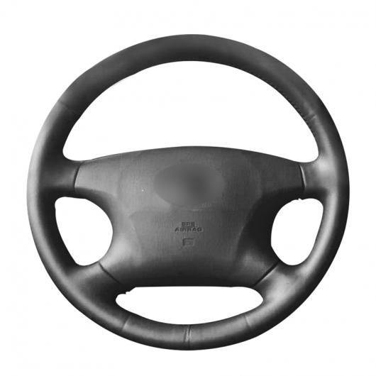 AL 手縫い ブラック PUレザー ステアリング ホイール カバー ラップ 適用: トヨタ アヴァロン 2002-2004 カムリ 2002-2004 ハイランダー ブラック糸〜グレー糸 AL-EE-8063の通販は 5,455円