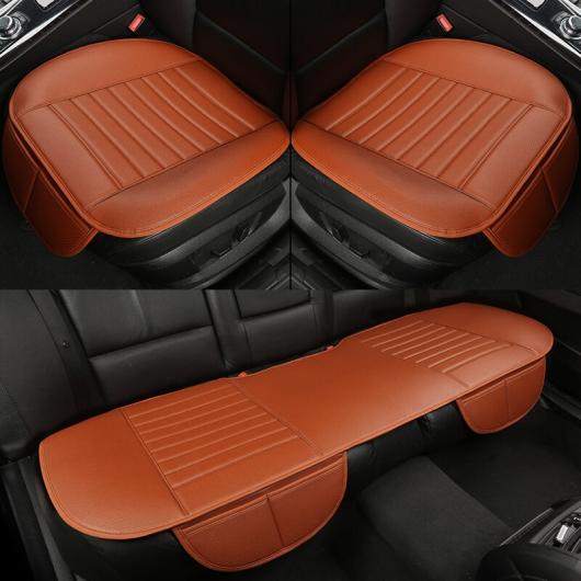 AL ユニバーサル レザー シートクッション 適用: ホンダ 全モデル CRV XRV オデッセイ シティ クロスツアー シビック クライダー ベゼル フィット アコード ブラウン〜ブラック AL-EE-8464