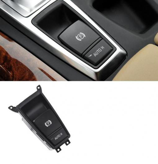 インテリア TPU P エレクトロニック ハンドブレーキ スイッチ P ボタン カバー ヘッド キット インナー 装飾 適用: BMW E70 E71 X5 X6 2007-2013 ブラック AL-EE-8882 AL_3