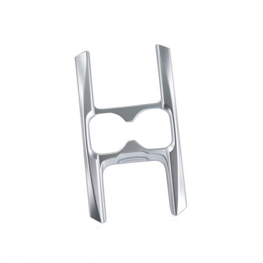 適用: ホンダ CRV CR-V 2017 2018 ABS カーボン マット シルバー フロント インテリア カップホルダー 装飾 パネル カバー フレーム トリム タイプ002 AL-FF-0950 AL