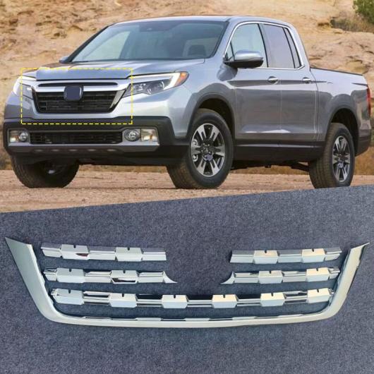 適用: ホンダ リッジライン 2016 2017 2018 2019 フロント メッシュ グリッド ヘッド バンパー カバー トリム 6ピース レーシング グリル ディープ グリーン・タイプ002 AL-FF-1201 AL 32,780円