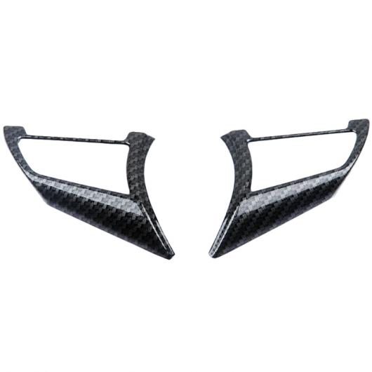 AL 2018 2019 適用: 日産 キャシュカイ J11 インテリア ステアリング ホイール ボタン カバー トリム ABS マット/カーボンファイバー アクセサリー 2ピース タイプ001 AL-FF-1289_4
