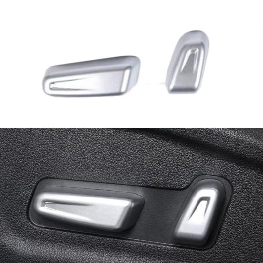 2ピース ABS クローム シート アジャスター スイッチ ボタン カバー パネル トリム 適用: ヒュンダイ IX35 IX 35 2018 AL-FF-1305 AL 5,040円