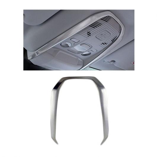 ステンレス スチール フロント ルーフ ドーム リード ライト ランプ カバー トリム 適用: プジョー 3008 GT 2016 2017 1ピース AL-FF-1534 AL