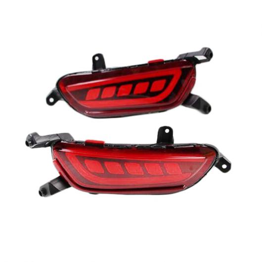LED DRL リア バンパー テール ライト フォグランプ ブレーキ リフレクター 適用: マツダ CX-3 CX3 CX 3 2016-2017 3ファンクション AL-FF-1712 AL_1