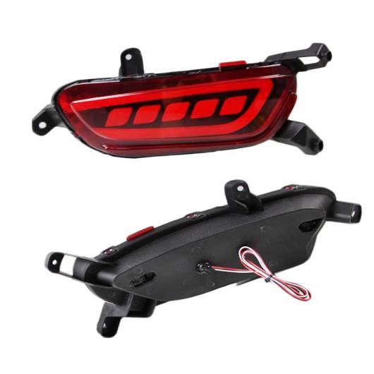 LED DRL リア バンパー テール ライト フォグランプ ブレーキ リフレクター 適用: マツダ CX-3 CX3 CX 3 2016-2017 3ファンクション AL-FF-1712 AL_2