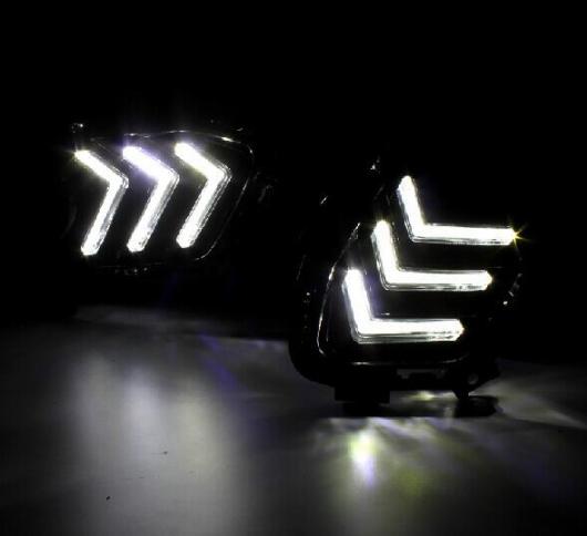 デイライト 適用: フォード モンデオ 2013 2014 2015 LED DRL デイタイム ランニング ライト イエロー ターン 機能 フォグランプ ホール タイプ001 AL-FF-1895 AL_3