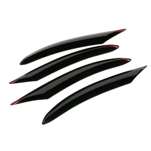 フロント スポイラー フォグライト ランプ トリム カバー 適用: メルセデス ベンツ C クラス C180 C200 C260 C300 2019 カーボンファイバー ABS タイプ002 AL-FF-1928 AL_2