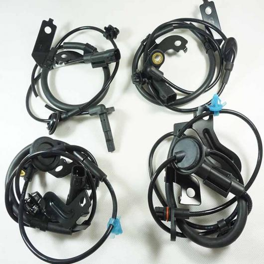 4ピースセット フロント リア ABS ホイール スピード センサー 適用: 三菱 ランサー アウトランダー 4670A576 4670A575 4670A580 4670A579 AL-FF-2741 ALの通販は