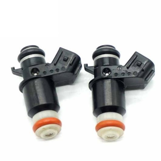 2ピースセット フューエル インジェクター ノズル 16450-PLD-003 16450PLD003 適用: ホンダ シビック EX 1.7 D17A2 D17A6 2001 2005 AL-FF-3180 AL
