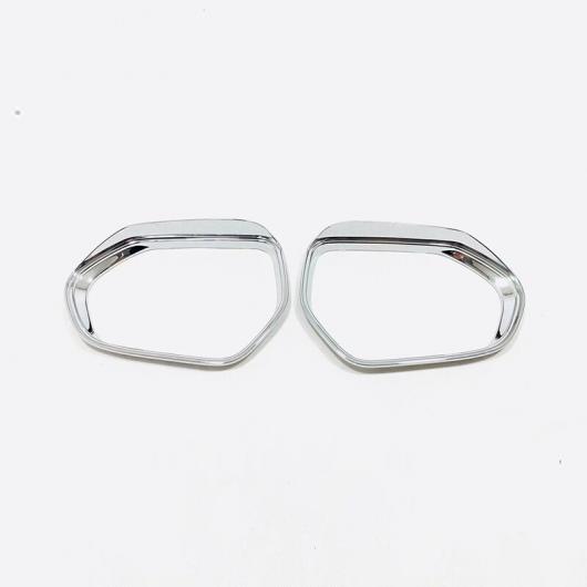 適用: トヨタ カローラ アクセサリー 2019 2020 ABS クローム バックミラー ミラー ブロック レイン アイブロー カバー トリム ステッカー 2ピース AL-FF-3490 AL