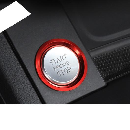アルミニウム 合金 ワンスタート ボタン リング ボタン パネル 適用: アウディ A4 A5 A6 A7 Q5 Q5 タイプ006・タイプ007 AL-FF-3916 AL
