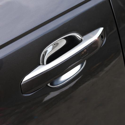 ABS ステンレス スチール ドア ハンドル ドア ボウル トリム 適用: アウディ A4 Q5 Q3 A6L A3 アクセサリー 14-20 A3〜18-20 Q5 3 AL-FF-4071 AL