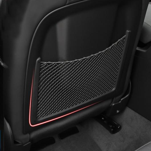 ABS ナイロン カーシート バック ネット バッグ ストレージ バッグ 適用: アウディ A4 Q3 A3 A6 Q5 Q5 Q7 インテリア アクセサリー 2 ピース AL-FF-4210 AL