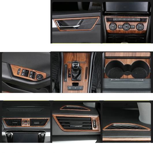 エアコン パネル インナー ドア ストリップ トリム 適用: シュコダ スペルブ 2016 2017 2018 インナー ドア トリム 1・インナー ドア トリム 2 AL-FF-4269 AL_2
