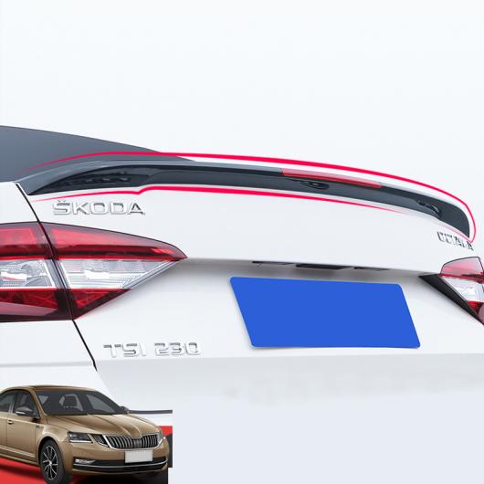 ABS テール ウイング ストリップ スポイラー トリム 適用: シュコダ オクタヴィア A7 2018 2019 インテリア ピアノ ブラック〜PLATINUM AL-FF-4271 ALの通販は