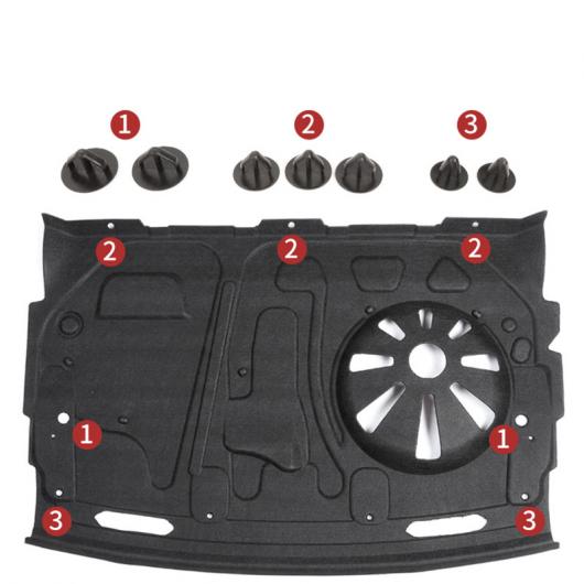 トランク サウンド ノイズ 絶縁 ボード パネル コットン 適用: アウディ A3 A4 A6 2014 2015 2016 2017 2018 2019 2017-2018 A4 1〜2012-2018 A6 AL-FF-4303 AL_4
