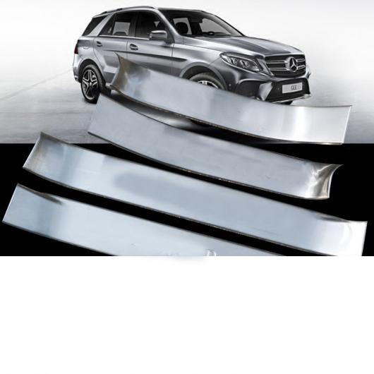 ステンレス スチール ドア エッジ シル トリム 保護 ガード ボード 適用: メルセデス ベンツ GLE GLS ML GL 5・6 AL-FF-4704 AL