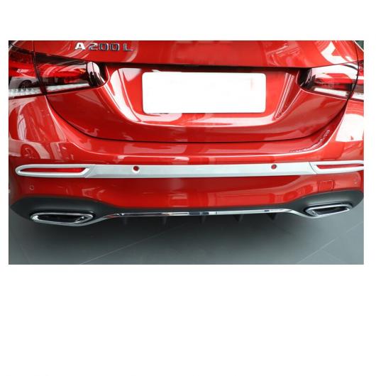 適用: メルセデス ベンツ A クラス W177 A200 A180 テールゲート リア バンパー トリム インテリア アクセサリー 2019 2020 シルバー AL-FF-4985 AL