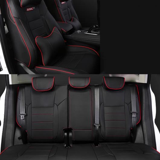レザー カーシート カバー 適用: 長城汽車 ハヴァル F7 F7X 防水 インテリア アクセサリー 2019 2020 ブラック ホワイト ピローなし AL-FF-4988 AL_2