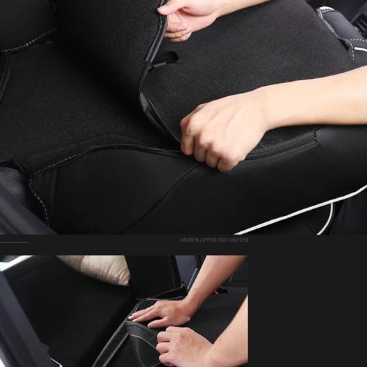 レザー カーシート カバー 適用: 長城汽車 ハヴァル F7 F7X 防水 インテリア アクセサリー 2019 2020 ブラック ホワイト ピローなし AL-FF-4988 AL_4