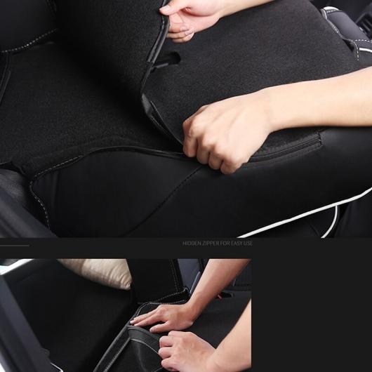 レザー カーシート カバー 適用: 長城汽車 ハヴァル F7 F7X 防水 インテリア アクセサリー 2019 2020 ブラック ホワイト ピロー AL-FF-4992 AL_4