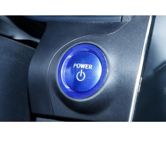 適用: トヨタ カローラ E210 エンジン スタート ボタン トリム 装飾 インテリア アクセサリー アルミニウム 合金 2〜4 AL-FF-5003 AL