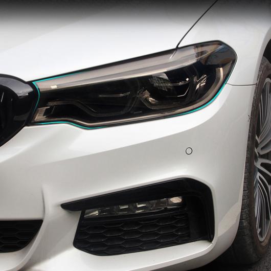 TPU トランスペアレント ブラック ヘッドライト 保護 フィルム 適用: BMW 5 6シリーズ トランスペアレント ブラック 3・トランスペアレント TPU 3 AL-FF-5264 ALの通販は
