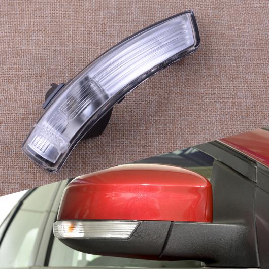 AL 右 ウイング ミラー インジケーター レンズ ターンシグナルライト ランプ カバー NO バルブ 適用: フォード フォーカス 2008-2012 2013 2014 2015 2016 AL-FF-6259