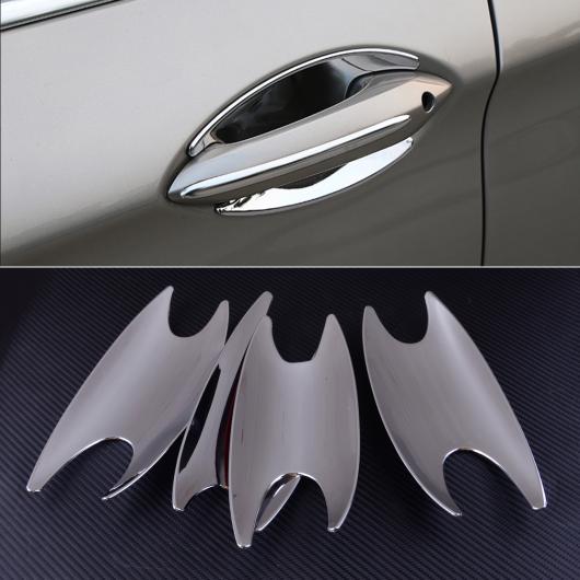 4ピース カースタイリング クローム フロント リア サイド ドア ハンドル ボウル トリム カバー ABS 適用: BMW 7シリーズ G11 G12 730Li 740Li 2016 2017 AL-FF-6443 AL