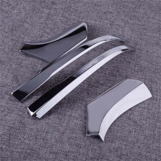 4ピース クローム スタイリング バックミラー ステッカー リア ビュー ミラー 装飾 トリム ストリップ ABS 適用: トヨタ RAV4 2019 2020 AL-FF-6448 AL