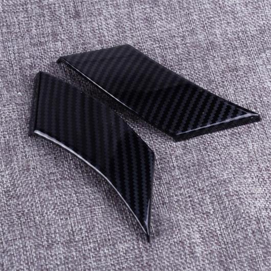 AL ABS カーボンファイバー テクスチャ フロント ドア ウインドウ ブラケット A ピラー カバー トリム 適用: トヨタ RAV4 ハイブリッド 2019 AL-FF-6542の通販は 5,180円