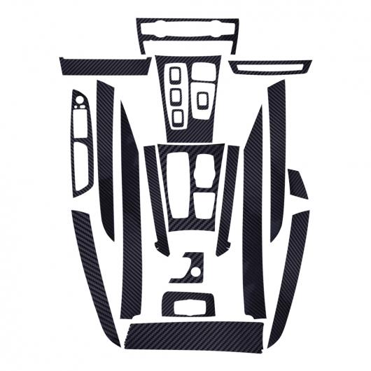 5D 光沢 カーボンファイバー スタイル ビニール インテリア ステッカー デカール トリム 適用: BMW X5 2007 2008 2009 2010 2011 2012 2013 AL-FF-6720 ALの通販は