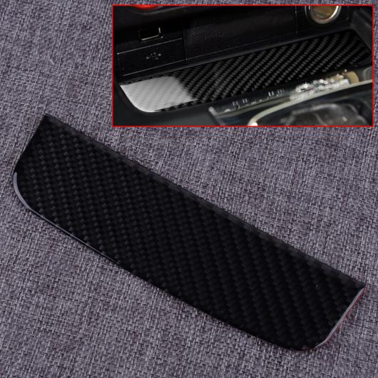 樹脂 ラバー カーボンファイバー テクスチャ ブラック コンソール ストレージ ボックス インテリア トリム カバー 適用: フォード マスタング 2015 2016 2017 2018 2019 AL-FF-6831 AL 5,040円