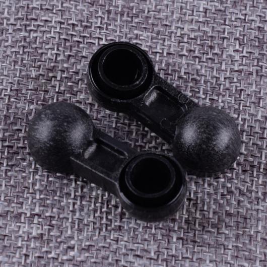 AL 2ピース ブラック 1 インテークマニホールド アクチュエータ リンク アーム ショート アクセサリー ABS 077198327A 077-198-327-A 適用: アウディ A8 VW トゥアレグ 2004 AL-FF-7237