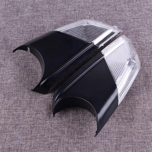 AL 1ペア 右 左 ウイング ミラー ターンシグナルライト インジケーター LED プラスチック 適用: VW ポロ MK4 FL 2005 2006 2007 2008 2009 AL-FF-7292
