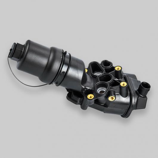 エンジン オイルフィルター ハウジング アダプタ アセンブリ 06F115397H 06F115397J 適用: アウディ A3 A4 TT VW イオス ゴルフ GTI ジェッタ パサート 2.0L AL-FF-7297 AL